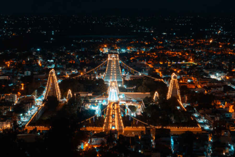 Hyderabad–Tirupati–Kanchi–Arunachalam tour (5D/2N)